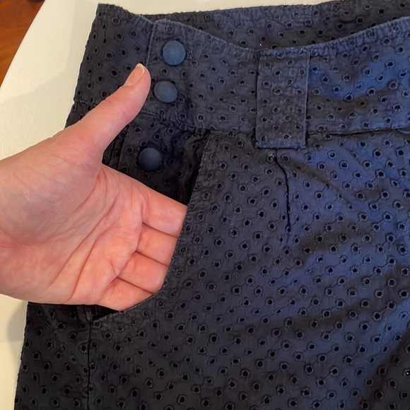 French Connection embroidered sailor shorts - Picture 3 of 4